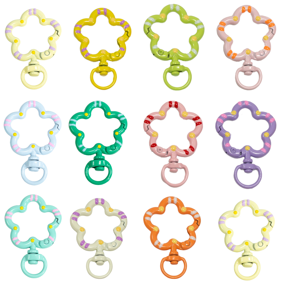 Jewelry Making A Ring - 5 pçs flor metal lagosta garra