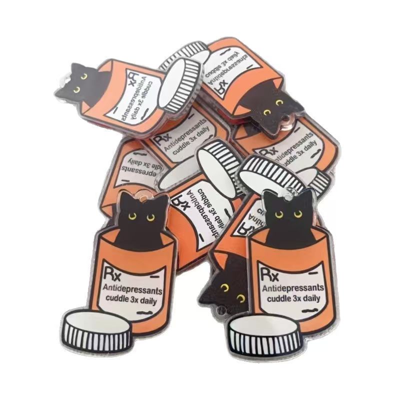 Pingente de gato medicinal em  - Jewelry Making Party avaliação e preço