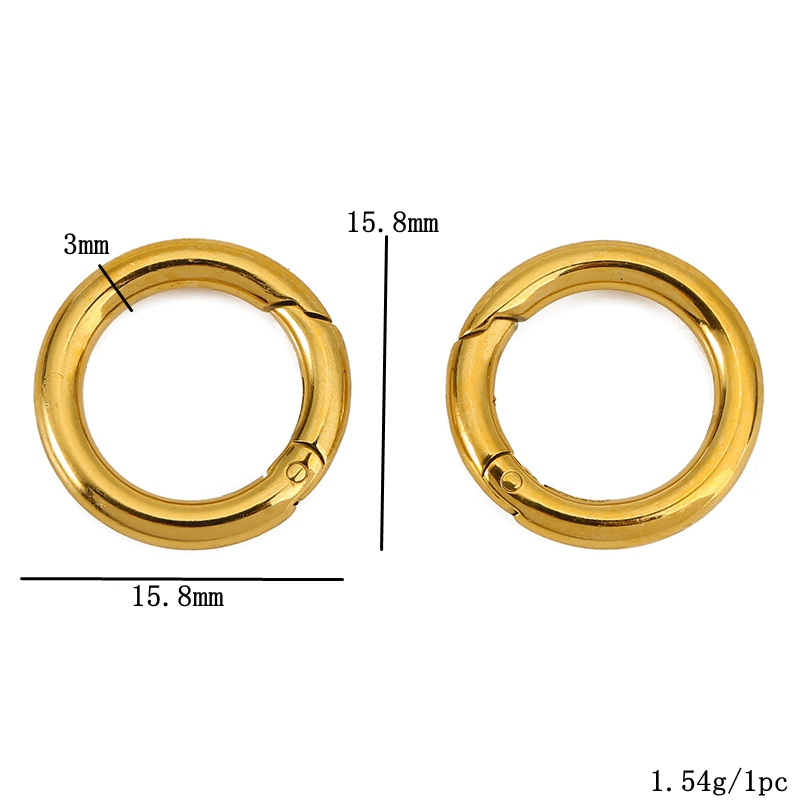 2 pçs fechos de aço inoxidável - Jewelry Making A Ring avaliação e preço