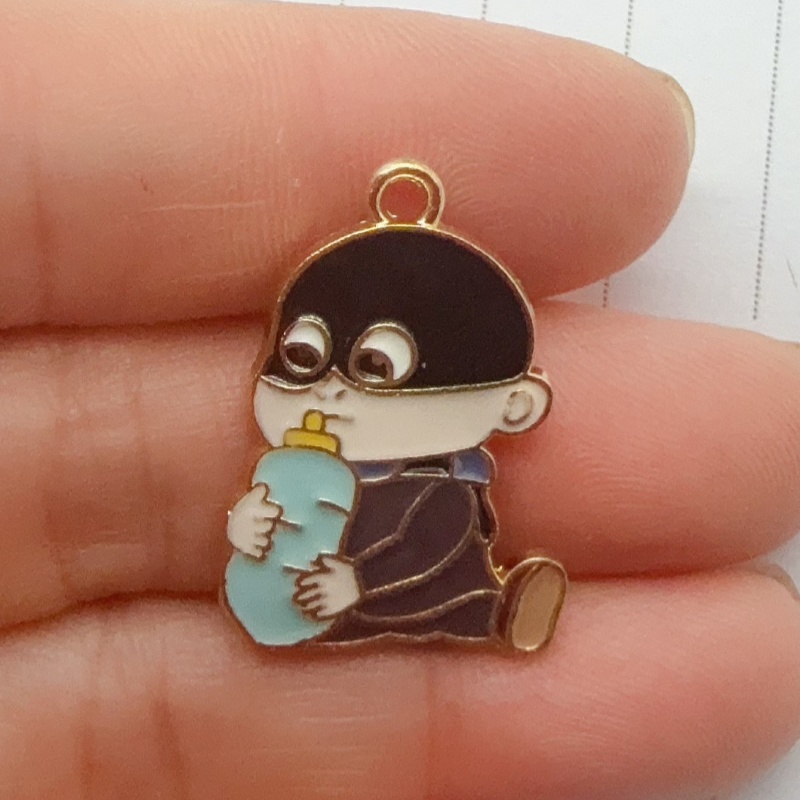 10 peças de pingente de desenh - Jewelry Making Party avaliação e preço