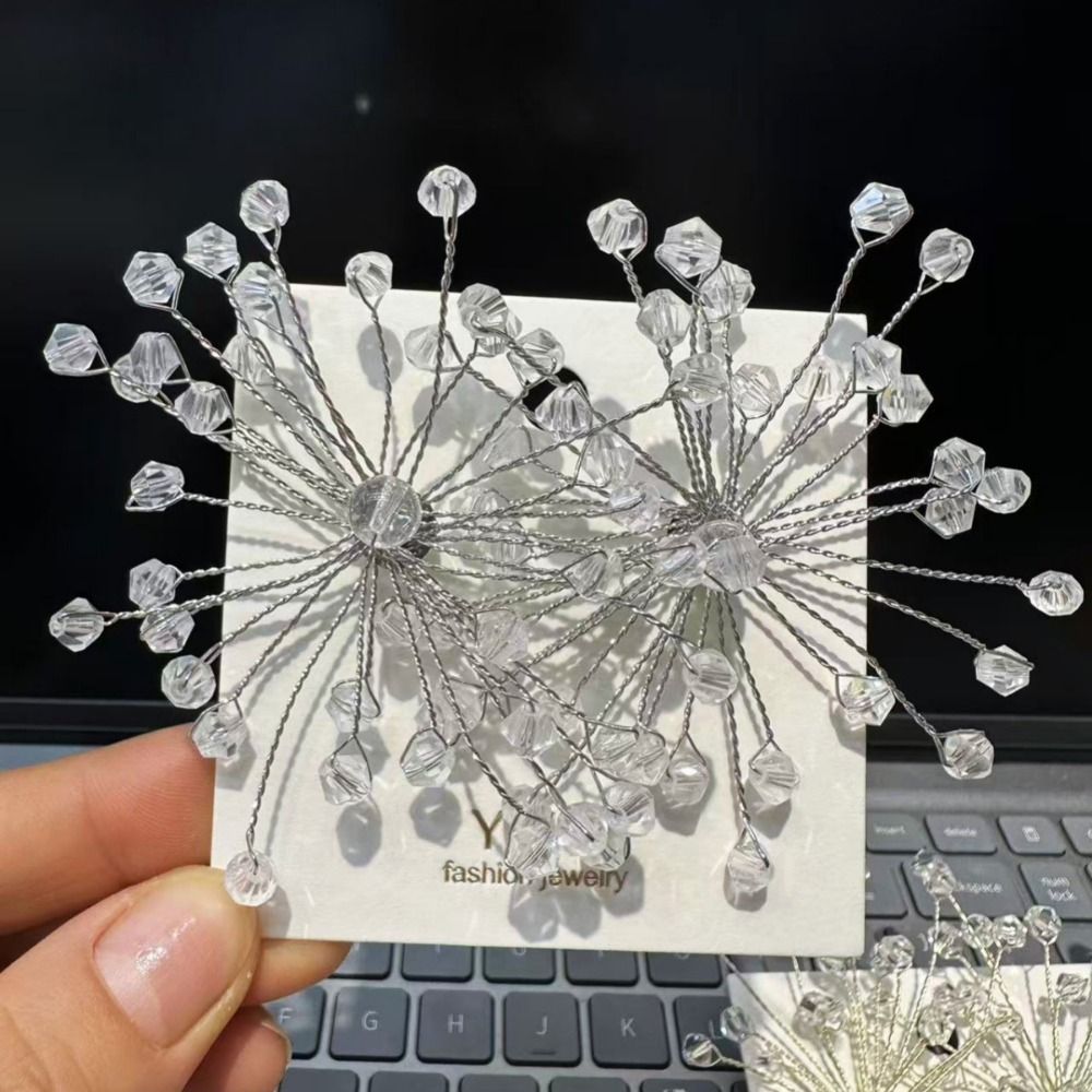 Brincos de Noiva Floco de Neve - Crystal Bead Mix avaliação e preço