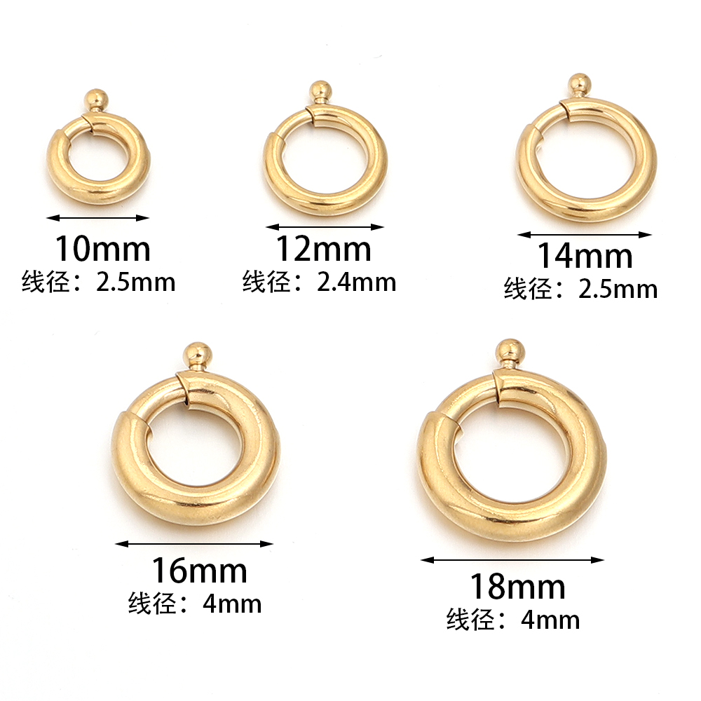2 pçs fechos de mola de aço in - Jewelry Making A Ring avaliação e preço