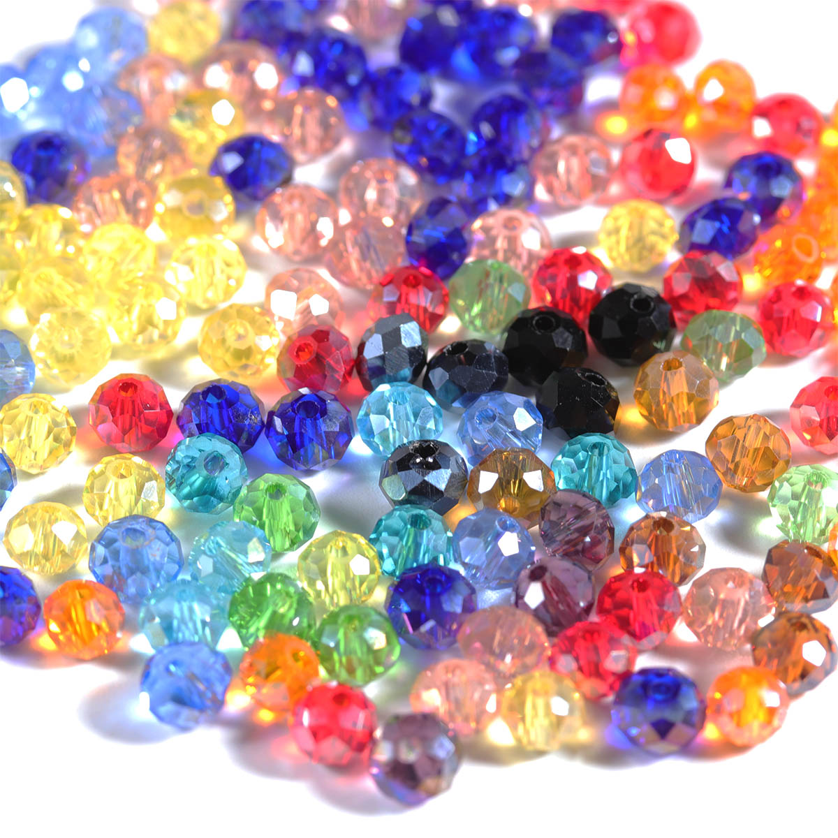 50-200 peças contas de cristal - Crystal Bead Mix avaliação e preço