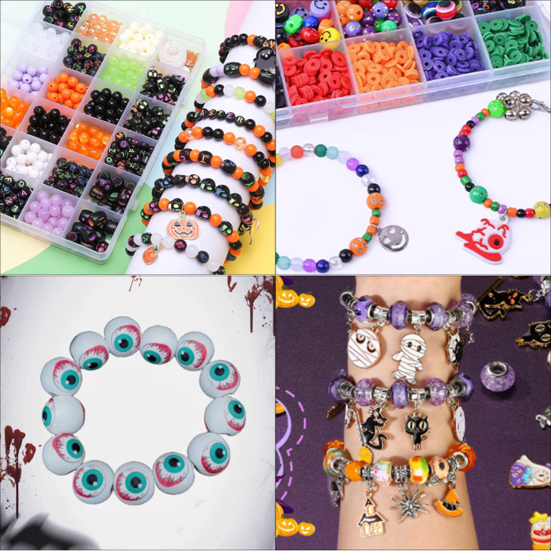 16mm 40-10 pçs halloween boom  - Jewelry Making Ideas With Beads avaliação e preço