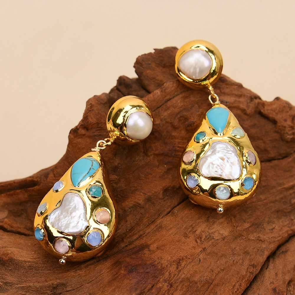 Brincos traseiros com alavanca - Crystal Bead Mix avaliação e preço